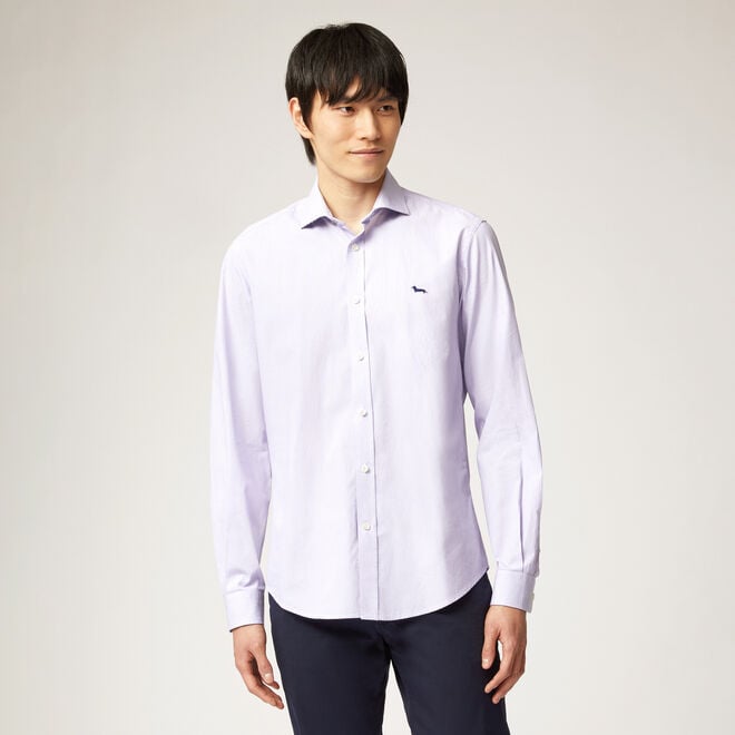 (image for) Camicia in cotone narrow-fit Outlet