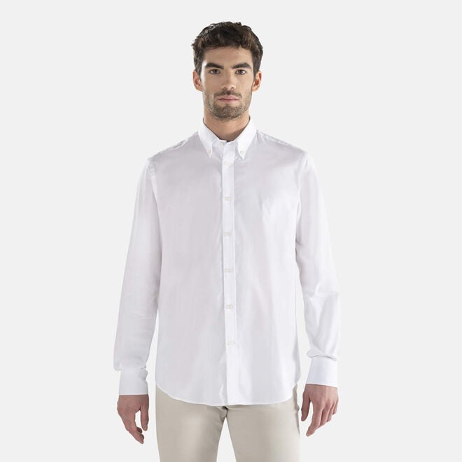 (image for) Sconti Dal 35% Al 70% Camicia in cotone con contrasti interni