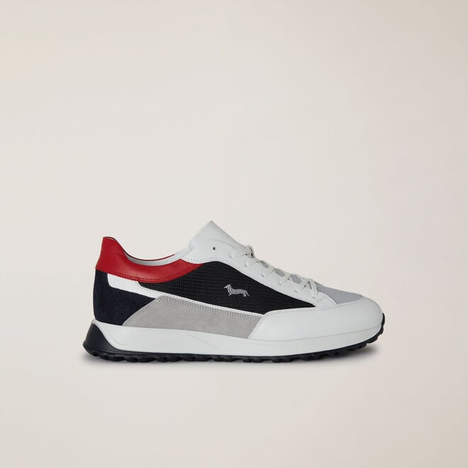 (image for) harmonte blaine Sneaker in camoscio con inserti a contrasto Al 70 Outlet