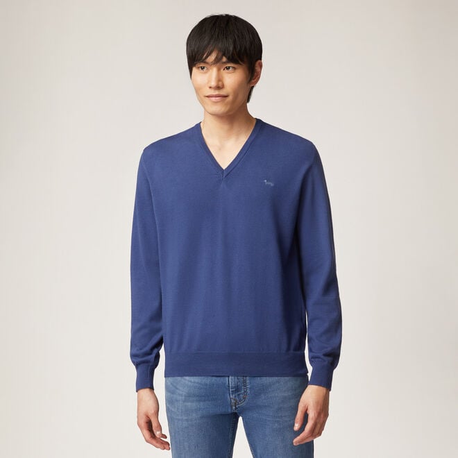 (image for) harmont & blaine outlet Cotton v-neck pullover