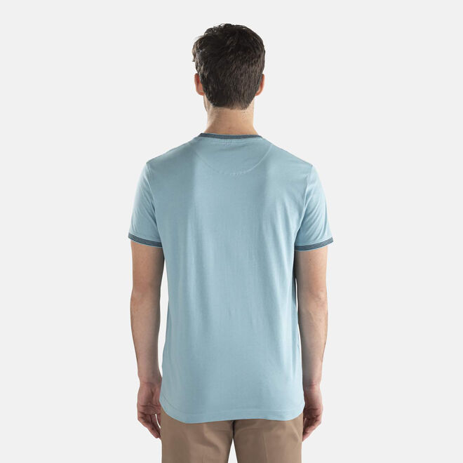 (image for) 85% Codice Sconto T-shirt in cotone con macro logo harmont e blaine