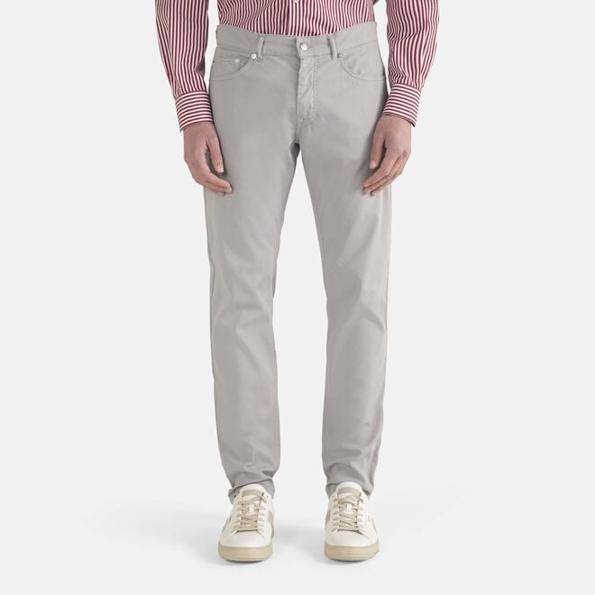 (image for) Pantalone cinque tasche con ricamo bassotto harmont & blaine negozi
